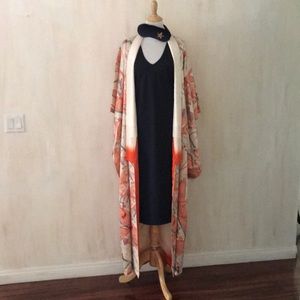 Brilliant long kimono